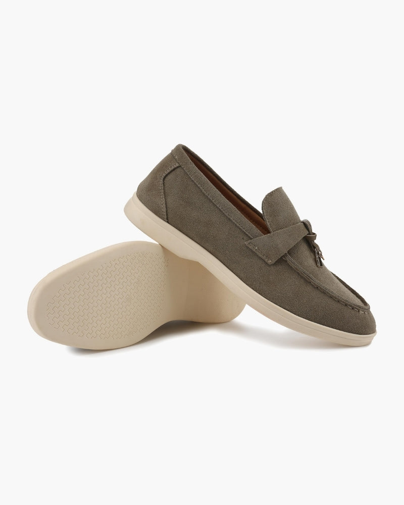 Old Money Suede Lady Loafers VIP