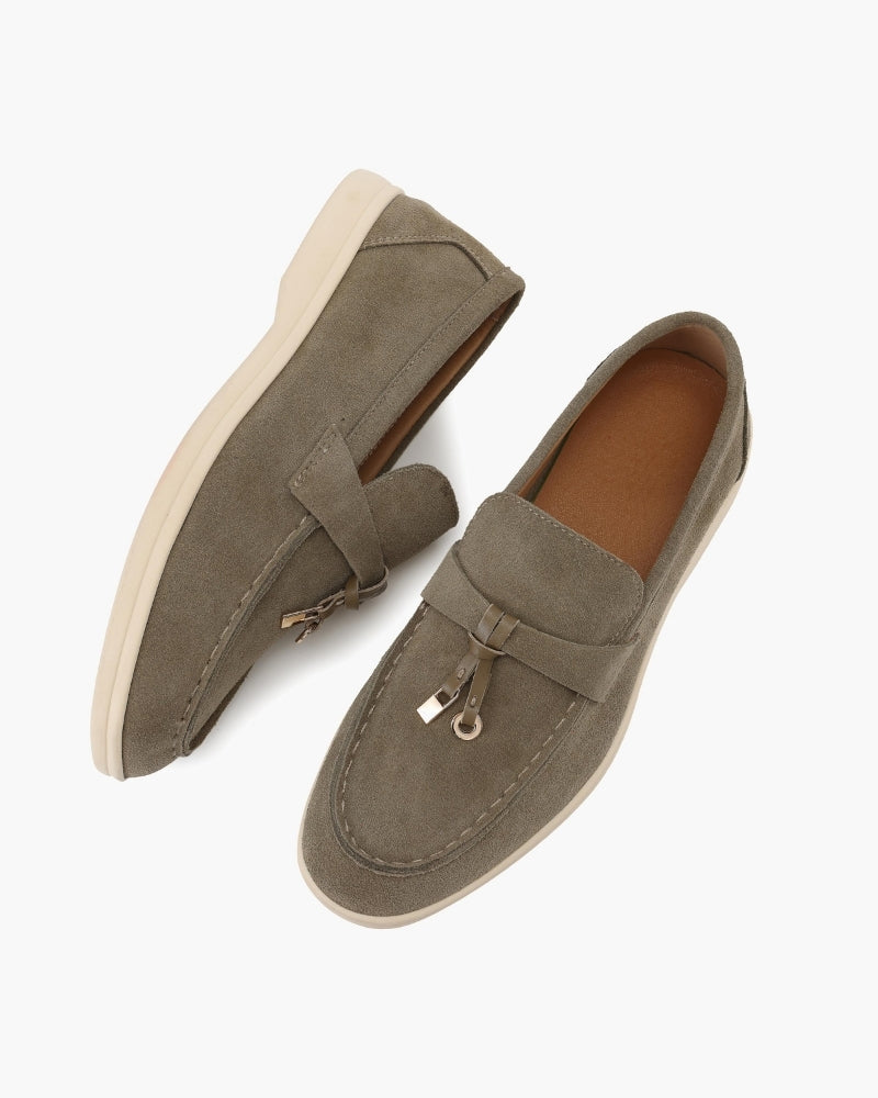 Old Money Suede Lady Loafers VIP