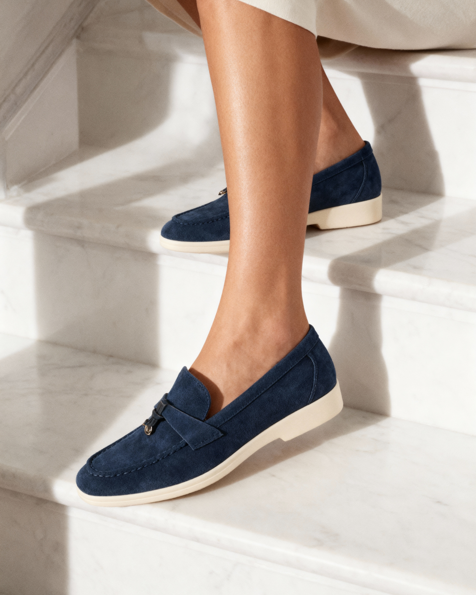 Old Money Suede Lady Loafers VIP