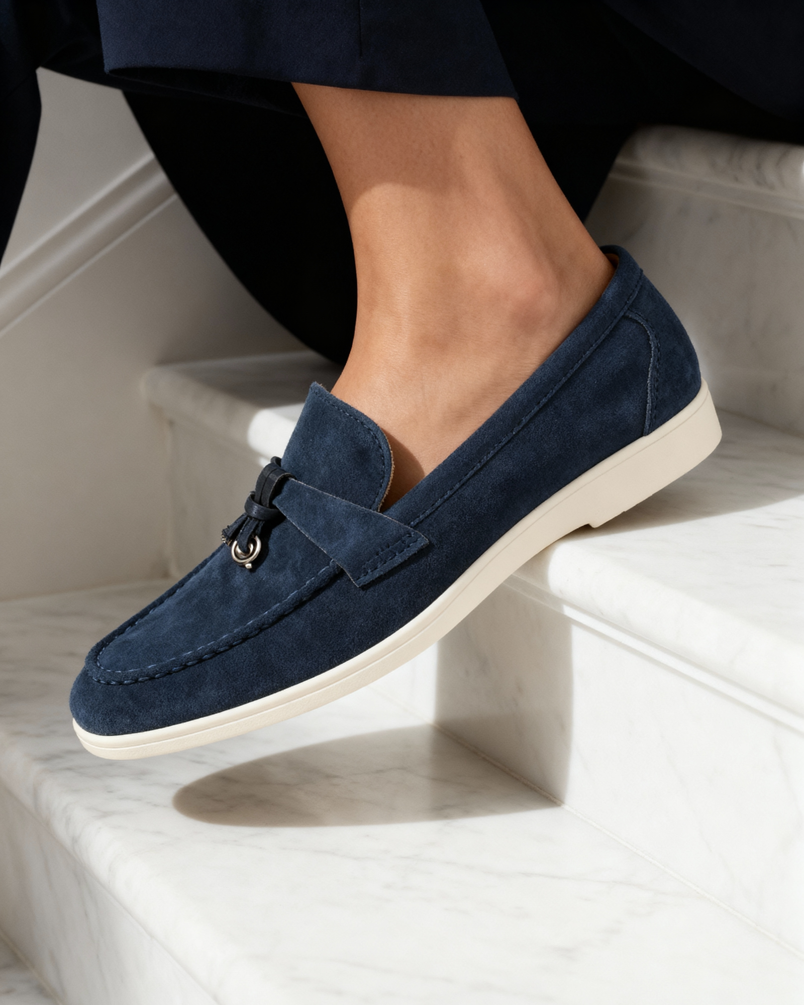 Old Money Suede Lady Loafers VIP